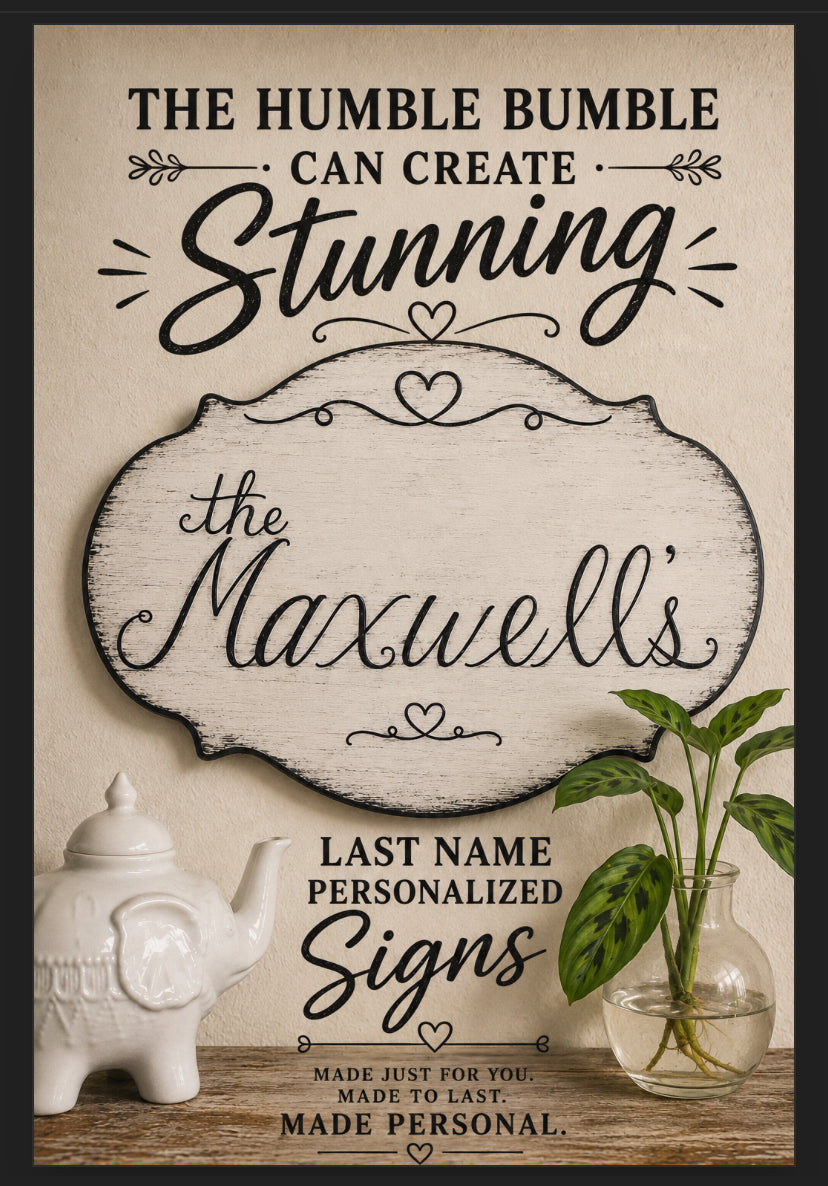 Sweet Hive Name Sign
